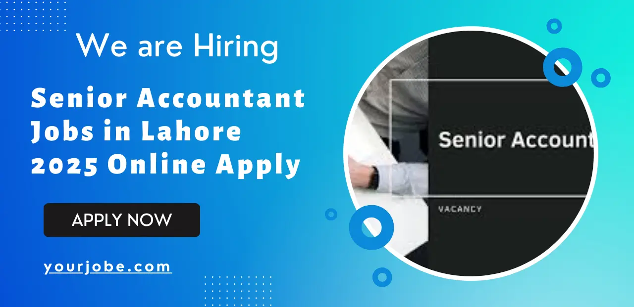 Senior Accountant Jobs in Lahore 2025 Online Apply